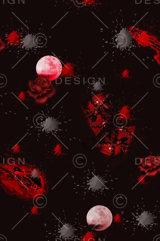 血红印花华亿平台图片