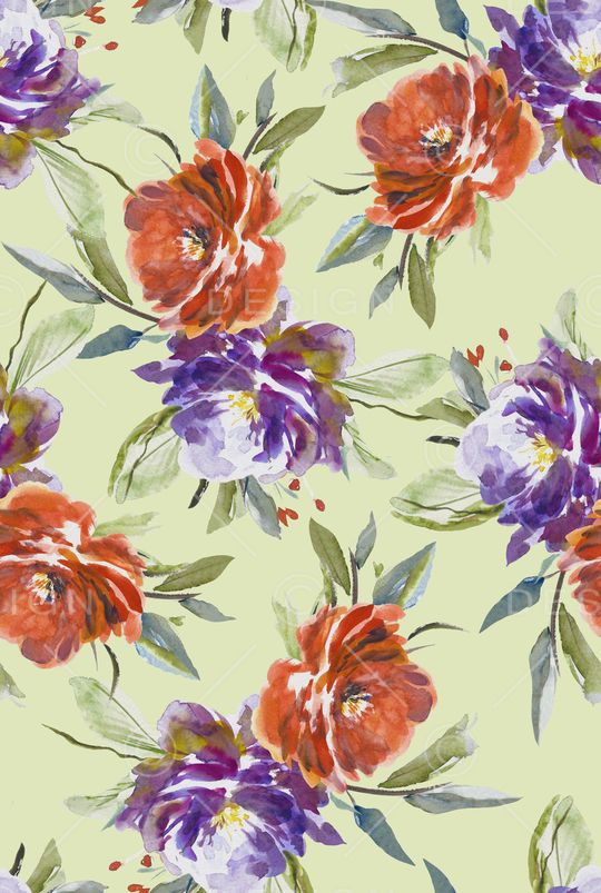 手绘印花华亿平台图片