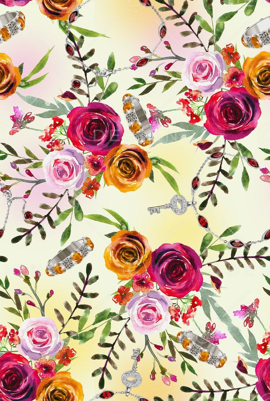 手绘印花华亿平台图片