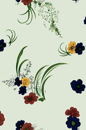 乱花印花华亿平台图片