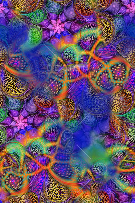 抽象印花华亿平台图片