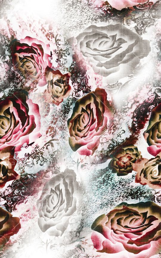 花朵印花华亿平台图片