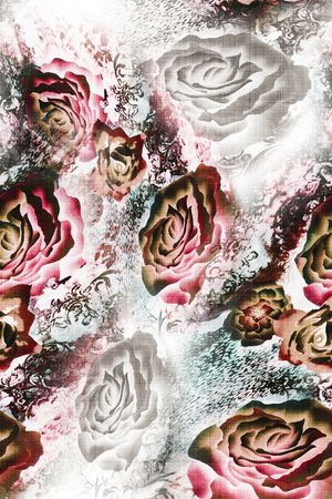 花朵印花华亿平台图片