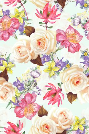 水彩印花华亿平台图片