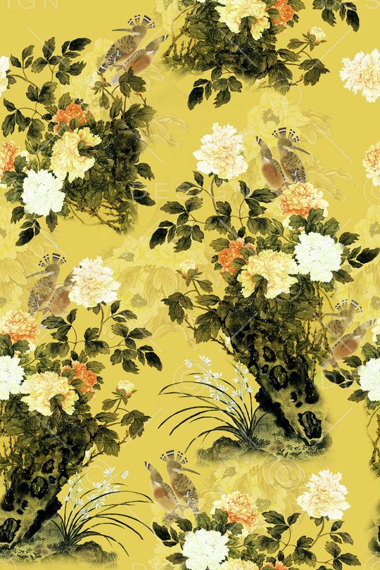 花朵印花华亿平台图片