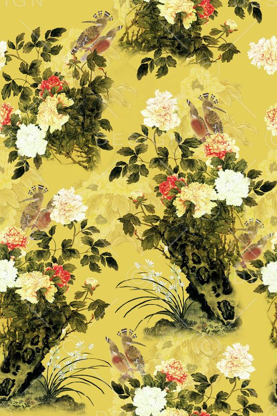 花朵印花华亿平台图片