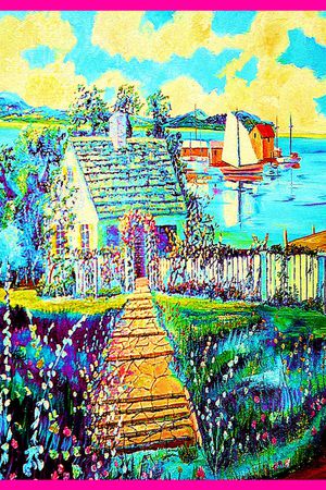 风景印花华亿平台图片