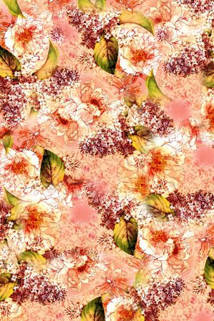 水彩印花华亿平台图片