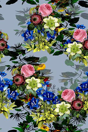 花朵印花华亿平台图片