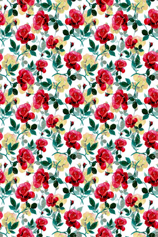 玫瑰印花华亿平台图片