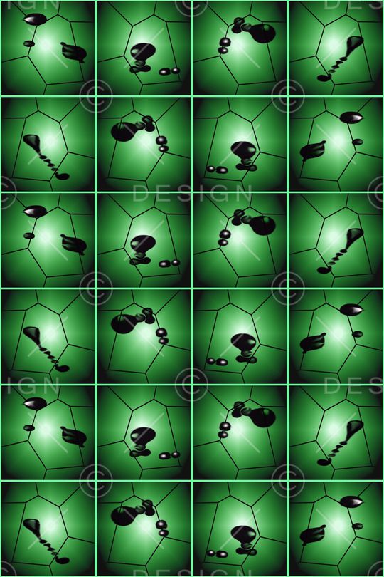 几何变换T恤卫衣外套玫瑰紫黑色印花华亿平台图片