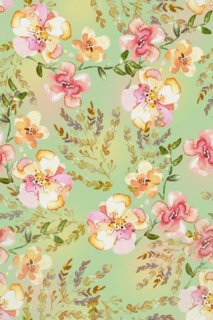 水彩印花华亿平台图片