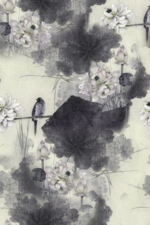 复古印花华亿平台图片