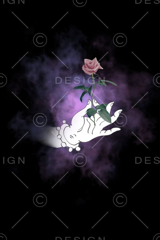 黑底印花华亿平台图片