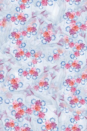 花瓣印花华亿平台图片