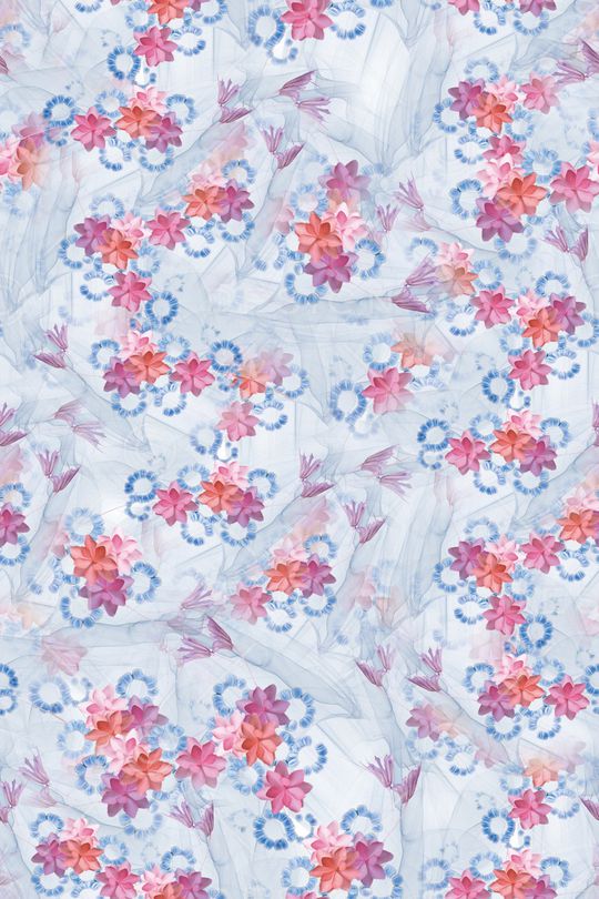 花瓣印花华亿平台图片