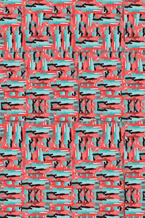 横条印花华亿平台图片