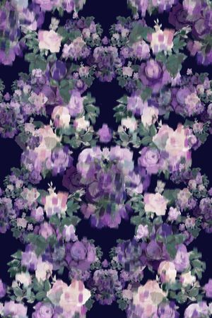 牡丹印花华亿平台图片