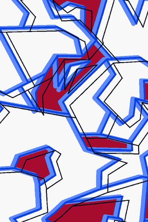 抽象印花华亿平台图片