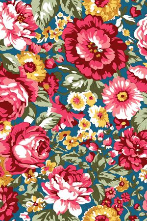 小碎花印花华亿平台图片