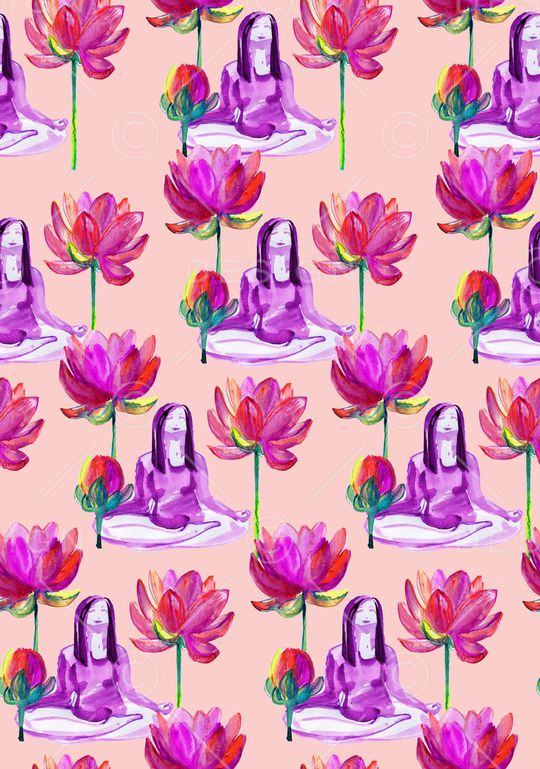 瑜伽印花华亿平台图片