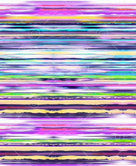 波浪条纹印花华亿平台图片