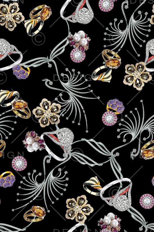 珠宝印花华亿平台图片