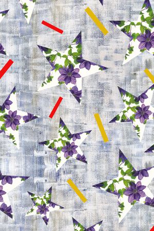 几何印花华亿平台图片