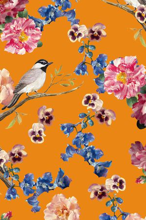 牡丹印花华亿平台图片