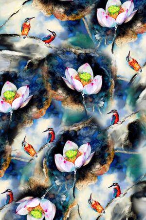 小碎花印花华亿平台图片