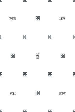 小方块印花华亿平台图片