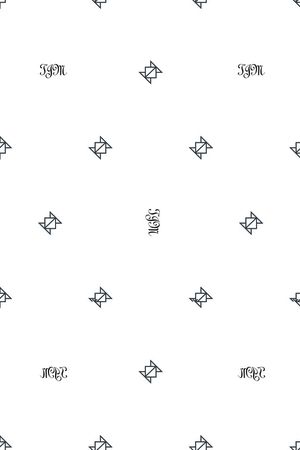 小方块印花华亿平台图片