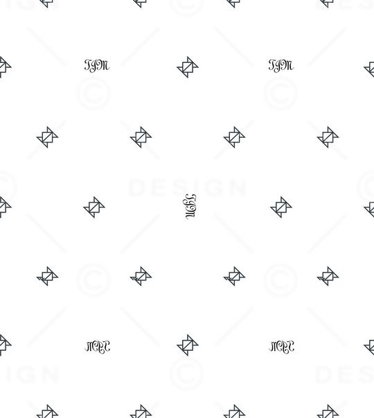 小方块印花华亿平台图片