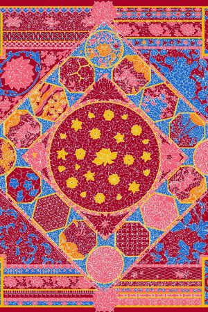 民族风印花华亿平台图片