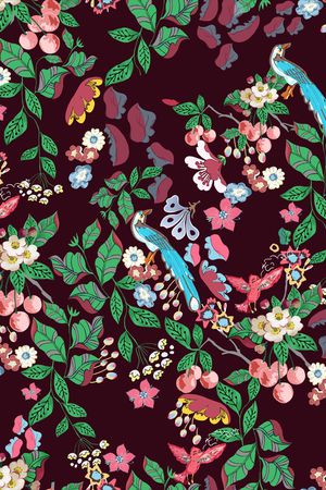 花瓣印花华亿平台图片