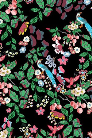 花瓣印花华亿平台图片