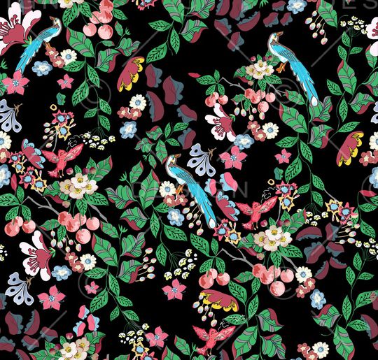 花瓣印花华亿平台图片