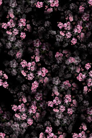 兰花印花华亿平台图片