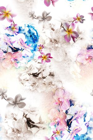 荷花印花华亿平台图片