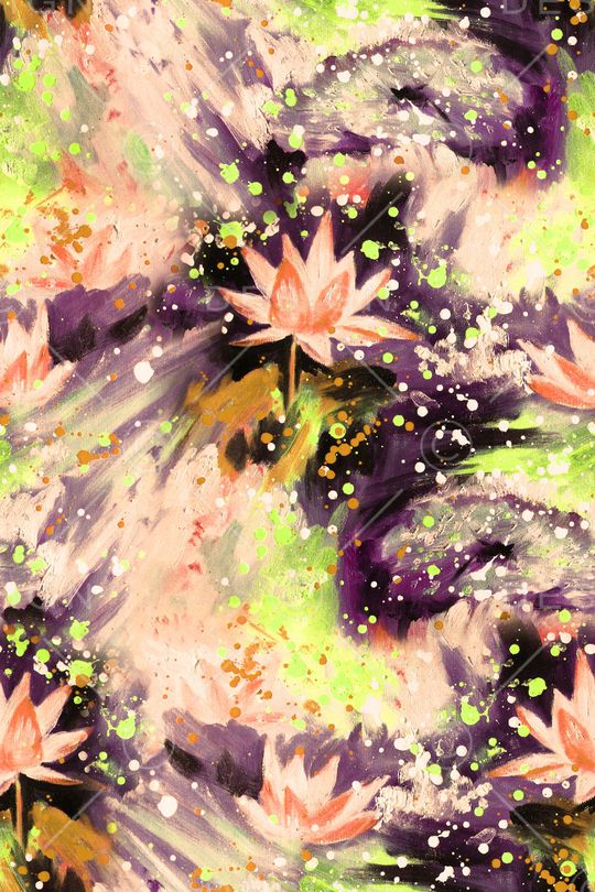 中国风印花华亿平台图片