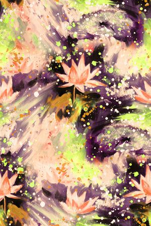 中国风印花华亿平台图片