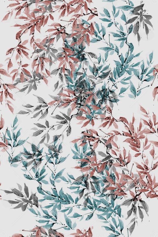 水墨印花华亿平台图片