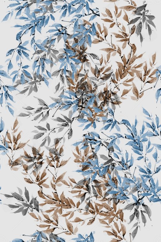 水墨印花华亿平台图片