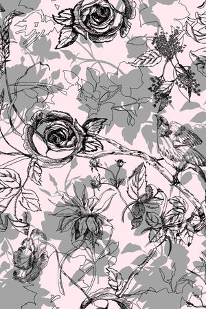 黑白印花华亿平台图片