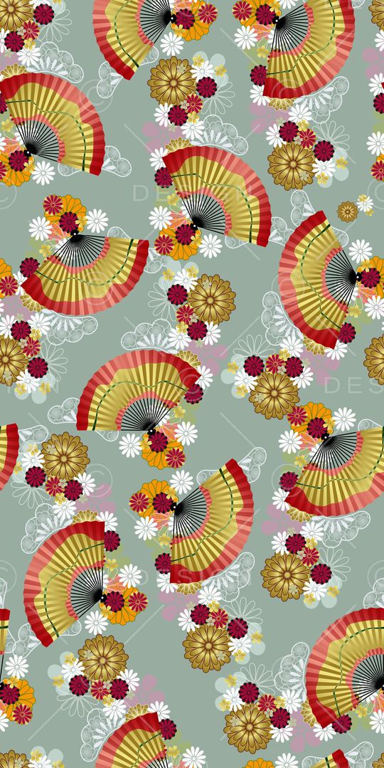 乱花印花华亿平台图片