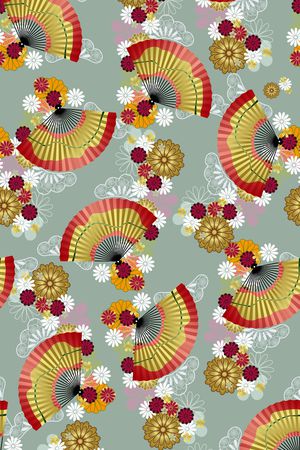 乱花印花华亿平台图片