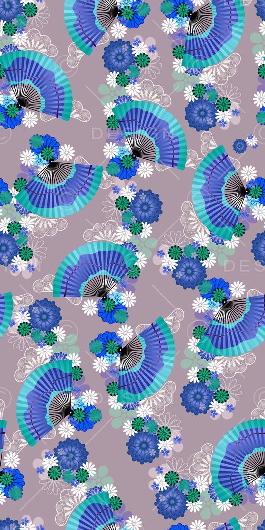 乱花印花华亿平台图片