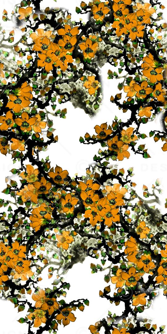 乱花印花华亿平台图片