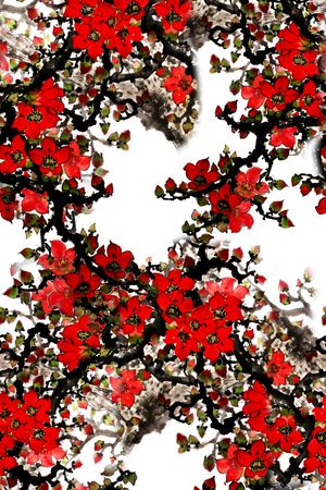 乱花印花华亿平台图片