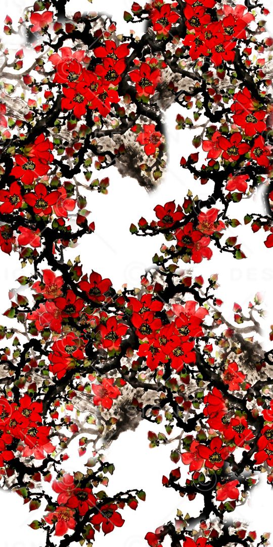 乱花印花华亿平台图片